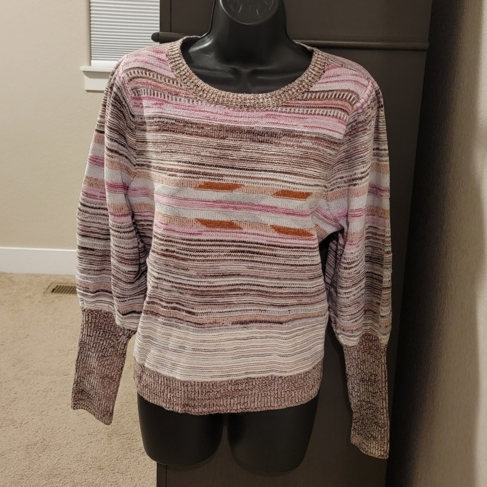 Democracy Women's Puff sleeves sweater
